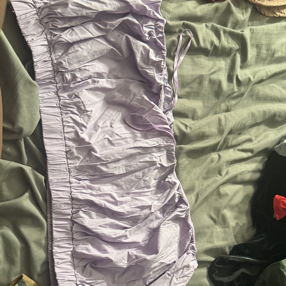 Lavender Ruched Tubtop